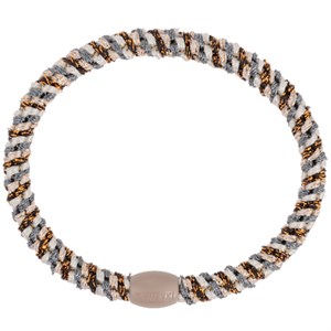 KKNEKKI -  Hårelastik - Slim, Mix Copper Grey Glitter